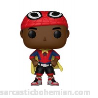 Funko Pop Marvel Animated Spider-Man Movie Miles Morales with Cape Collectible Figure Multicolor B07DFCCFRQ